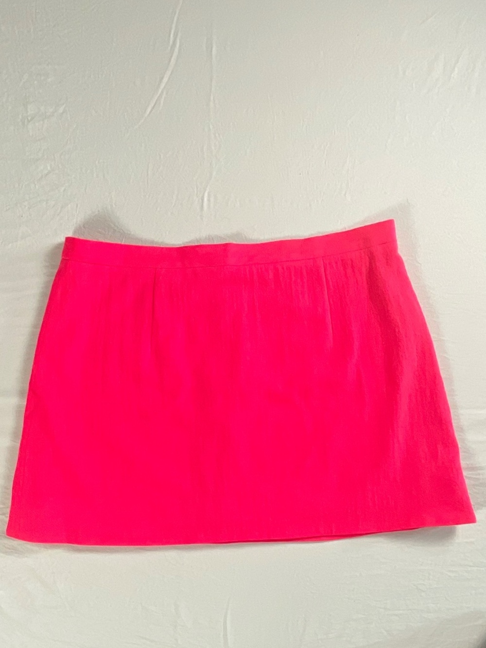 Christopher Kane Vibrant Pink Crepe Wool Mini Skirt Size 12 UK (8 US)
